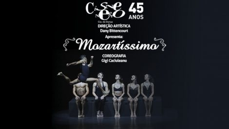 Cisne Negro Cia de Dança leva o espetáculo “Mozartíssimo” para os palcos do Teatro J Safra