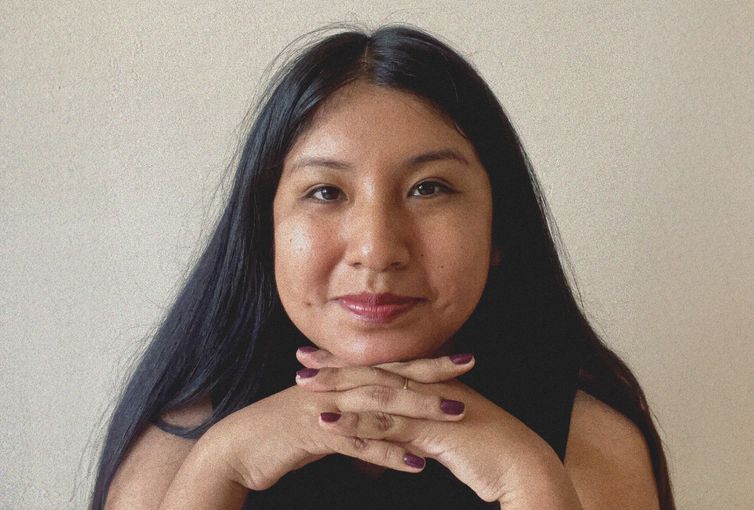 Indígena Aymara cria colagens para subverter discursos sobre povos originários. Foto: Shirley Espejo/Arquivo Pessoal